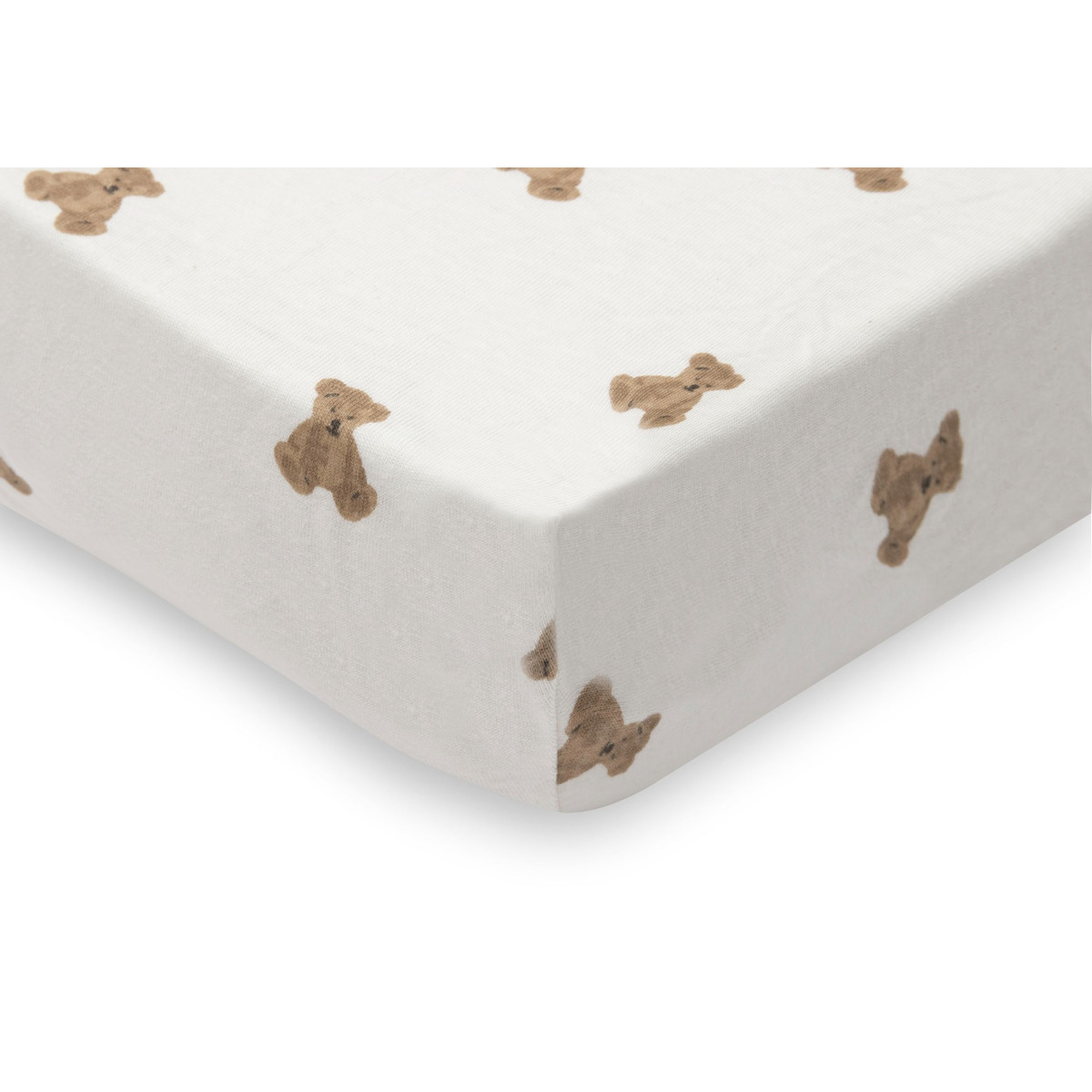 Jollein Jersey Mini Teddy Bear 60 x 120 cm Ledikant Hoeslaken