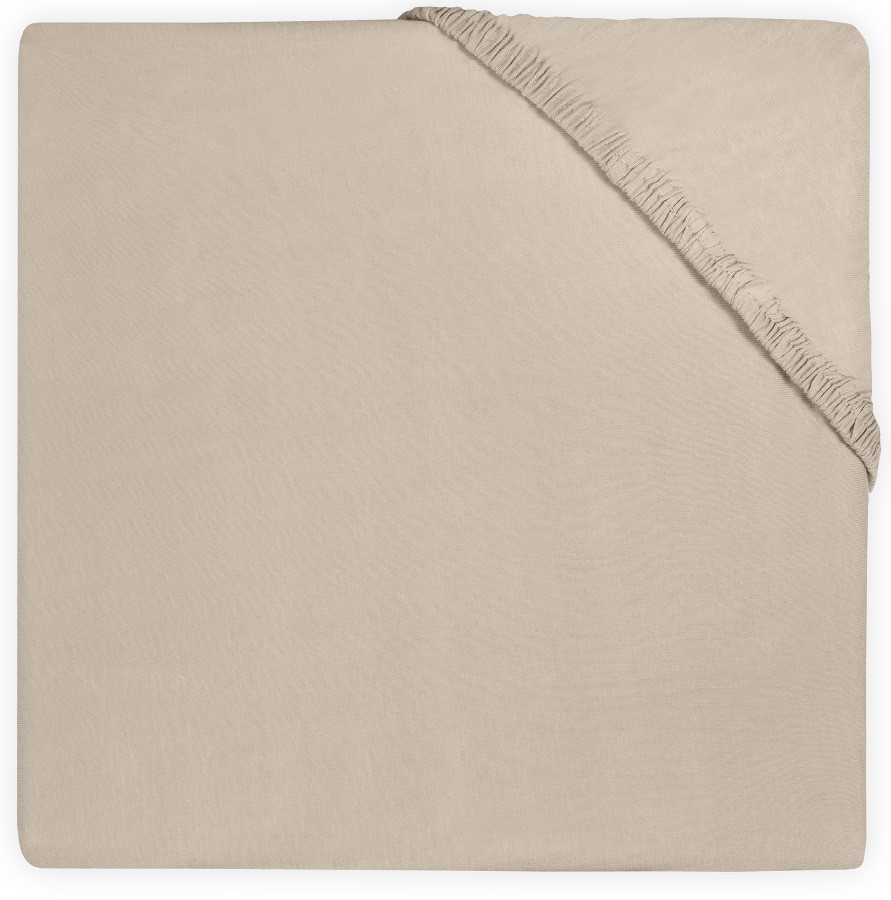 Jollein Jersey Nougat 40 x 80/90 cm Wieg Hoeslaken