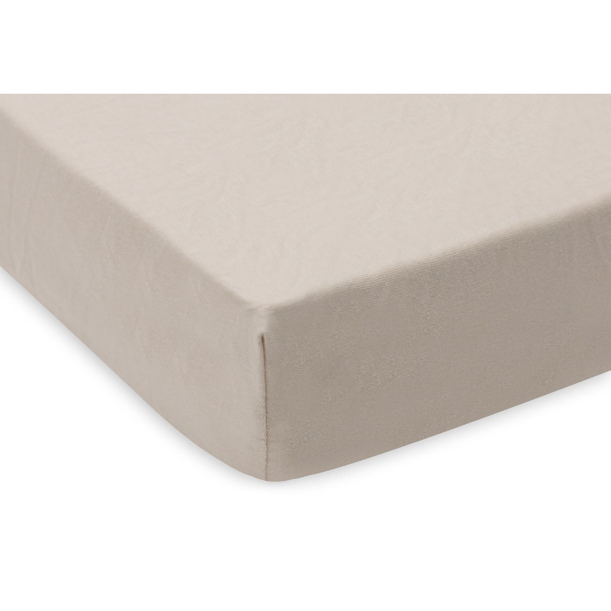 Jollein Jersey Oatmeal/Sand 70/75 x 140/150 cm 2 Stuks Junior Hoeslaken