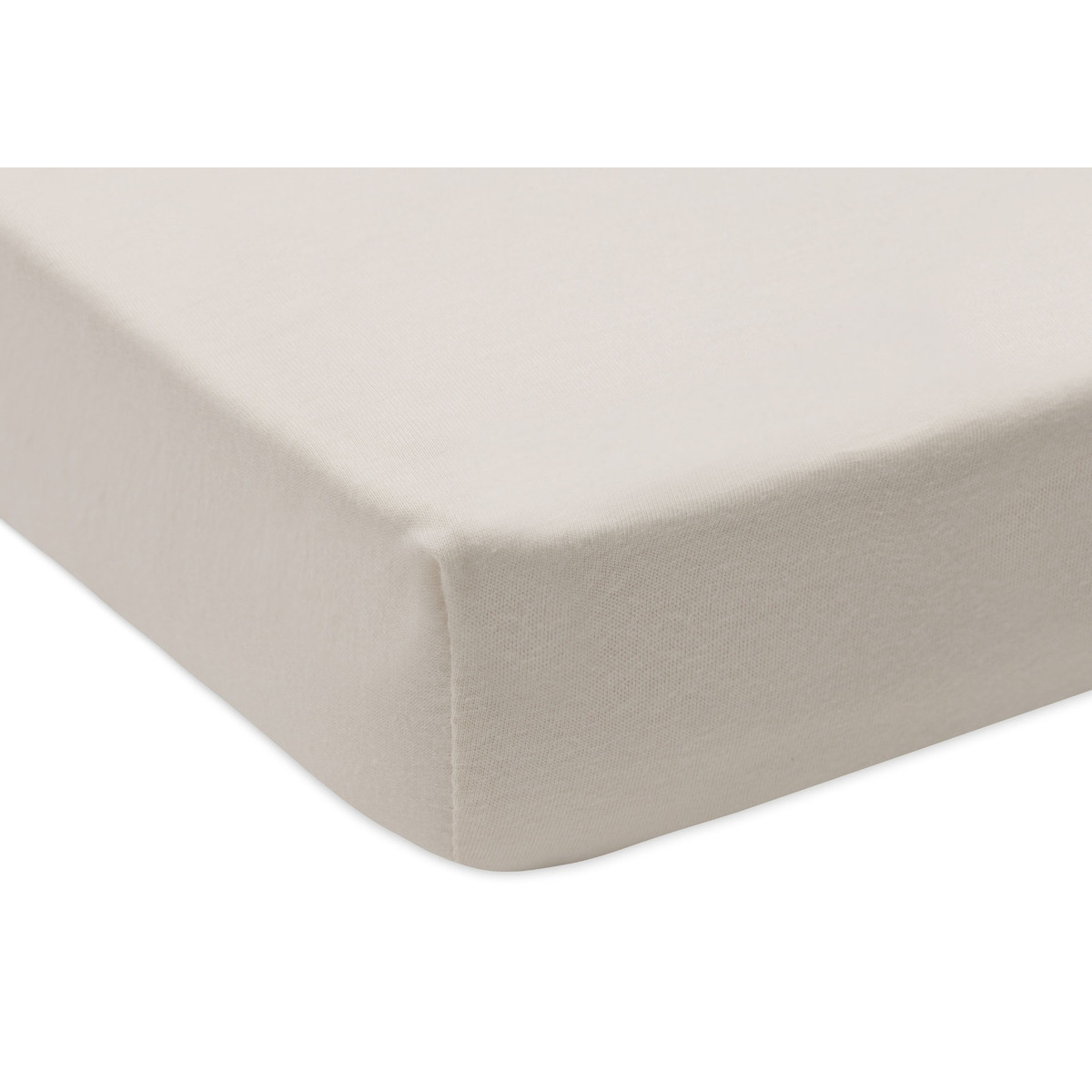 Jollein Jersey Oatmeal/Sand 75x95 cm 2 st. Boxmatras Hoeslaken