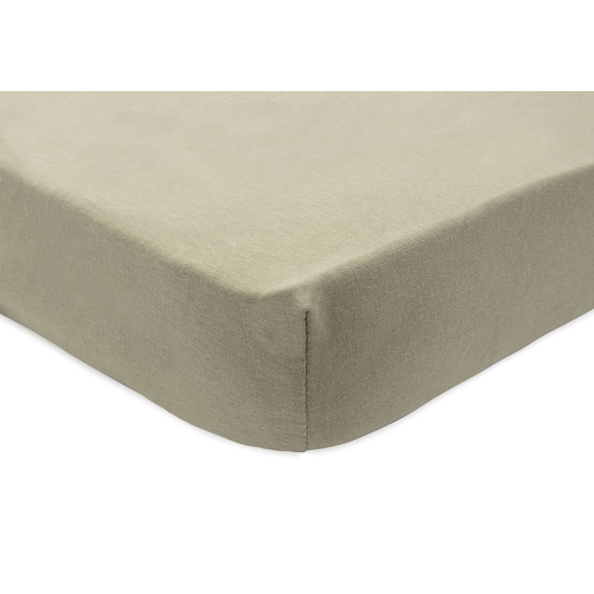 Jollein Jersey Olive Green 75 x 95 cm Boxmatras Hoeslaken