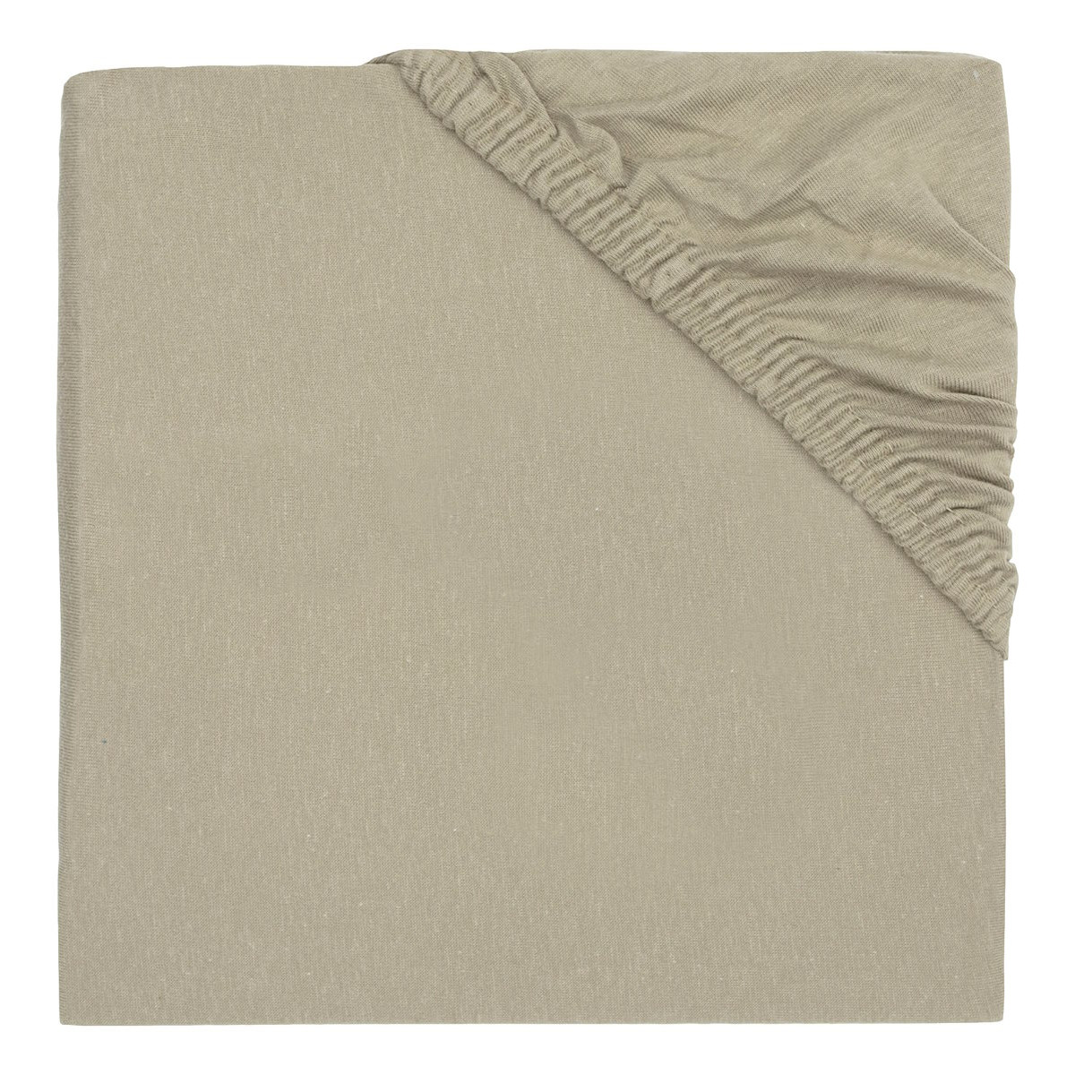 Jollein Jersey Olive Green 60 x 120 cm Ledikant Hoeslaken