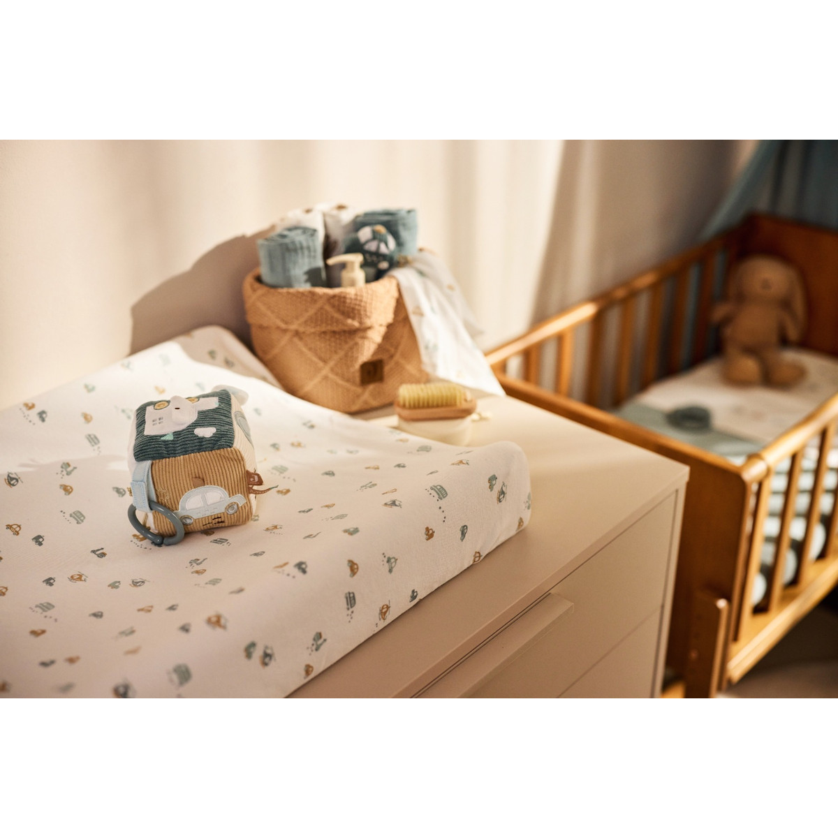 Jollein Jersey On The Go 50 x 70 cm Aankleedkussenhoes