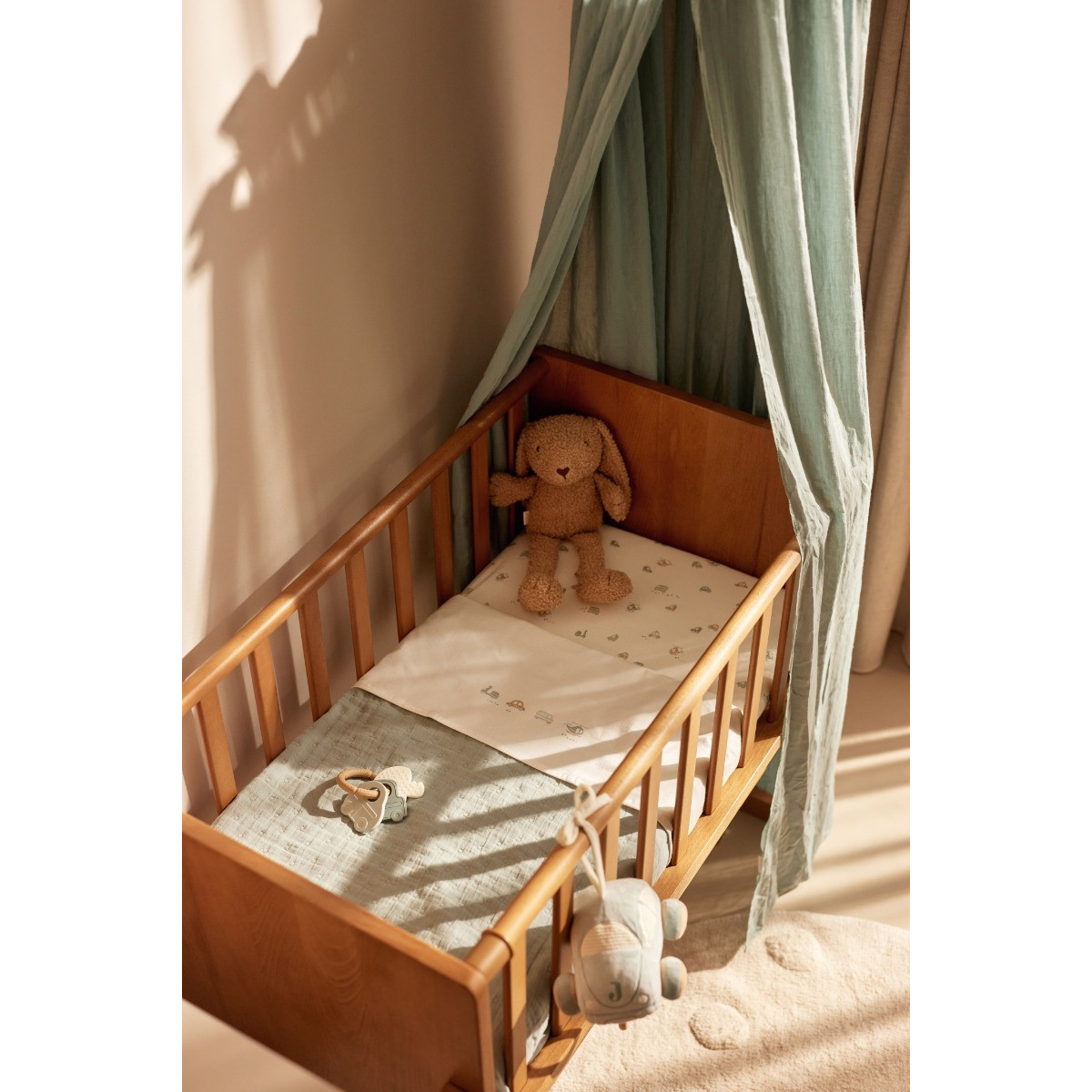 Jollein Jersey On The Go 70/75 x 140/150 cm Junior Hoeslaken