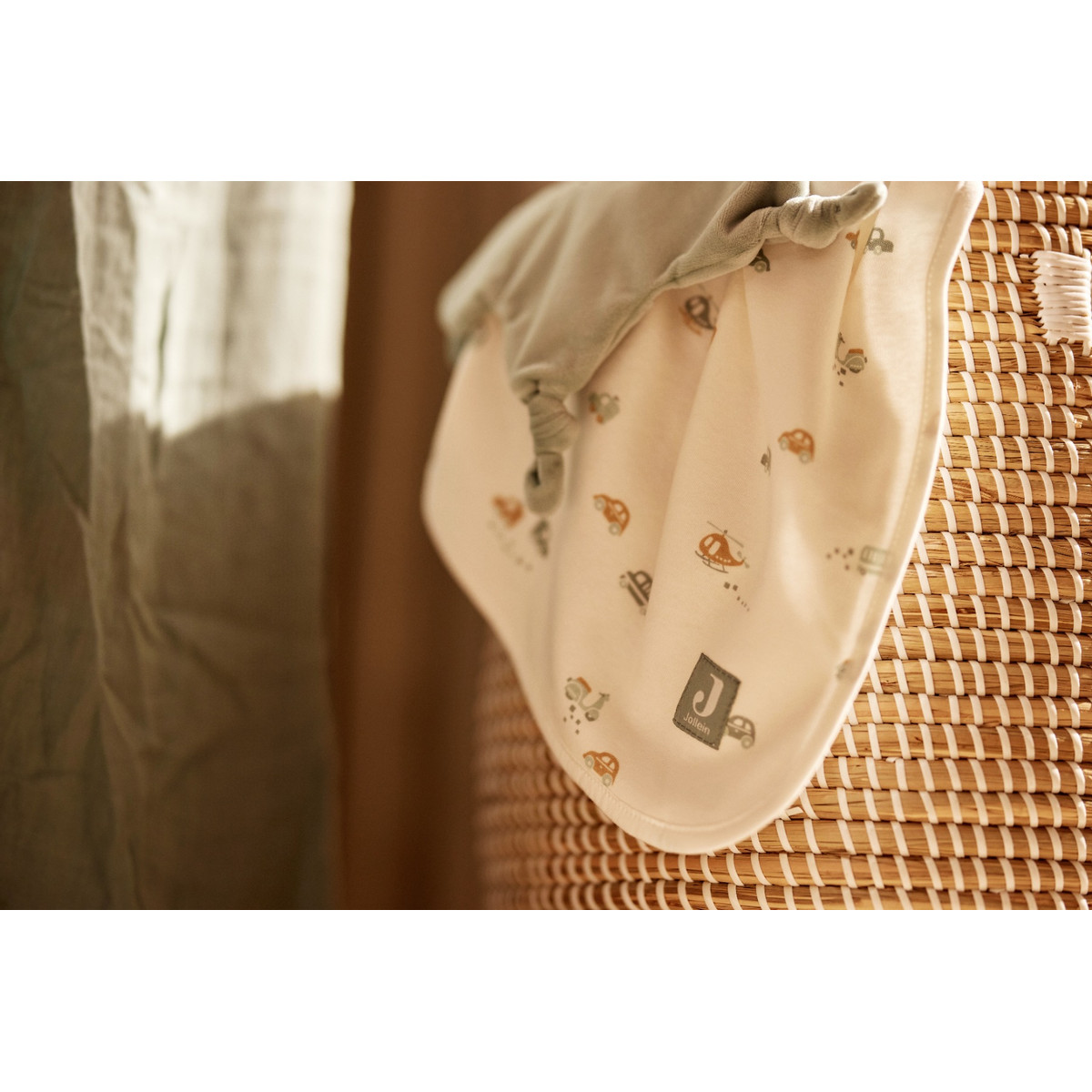 Jollein Jersey On The Go 75 x 100 cm Wiegdeken