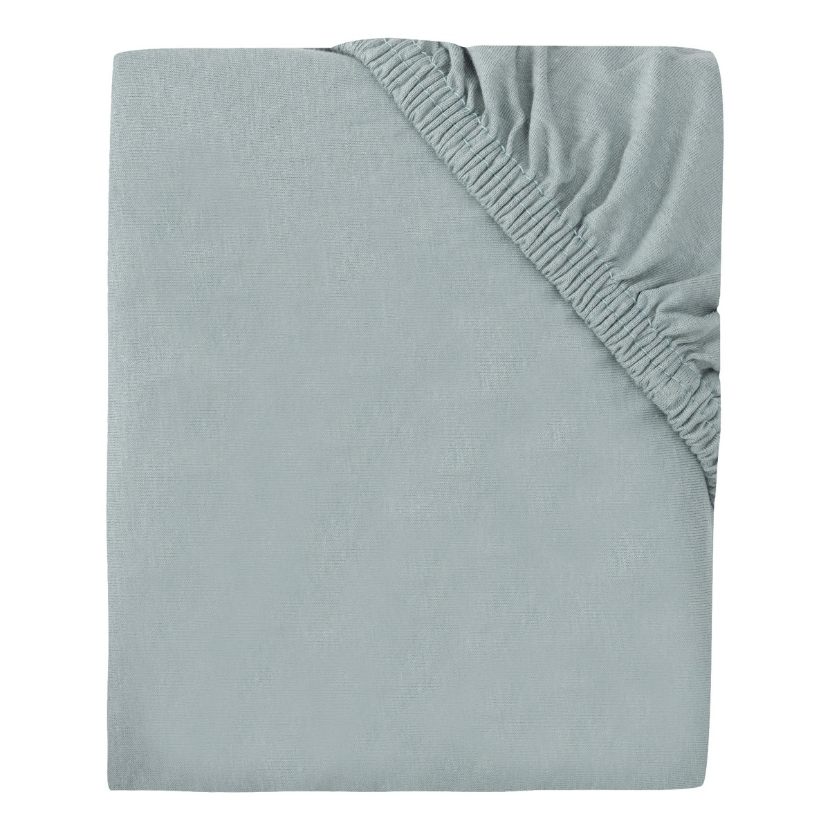 Jollein Jersey Sea Green 60 x 120 cm Ledikant Hoeslaken