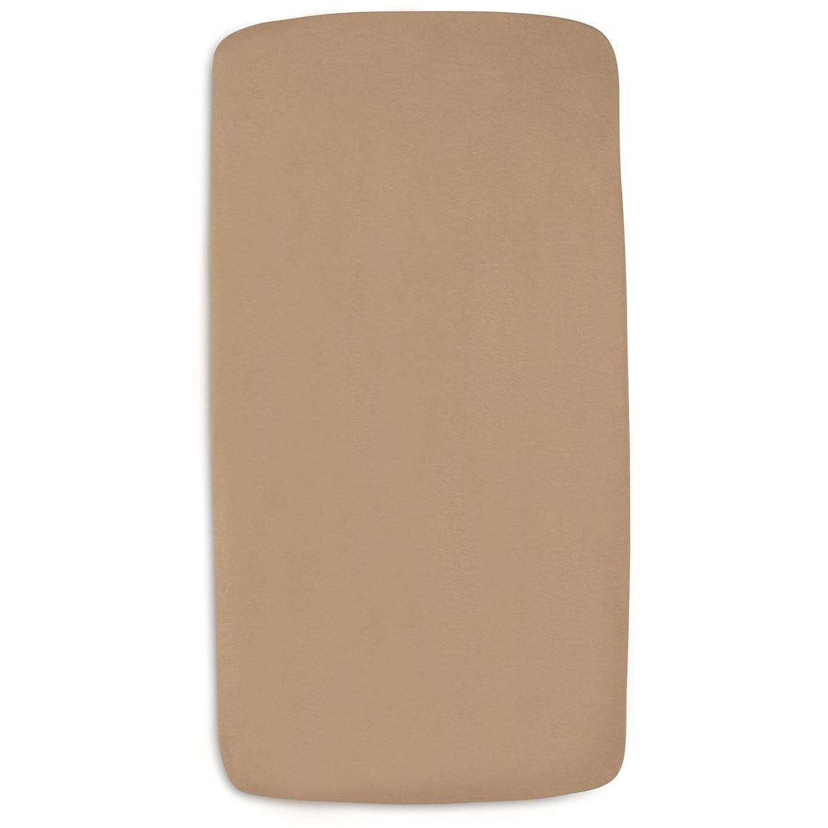 Jollein Jersey Sea Green / Biscuit 40/50 x 80/90 cm 2 st. Wieg Hoeslaken