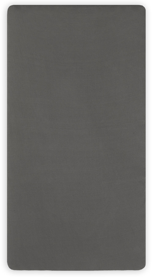 Jollein Jersey Storm Grey 60 x 120 cm Ledikant Hoeslaken