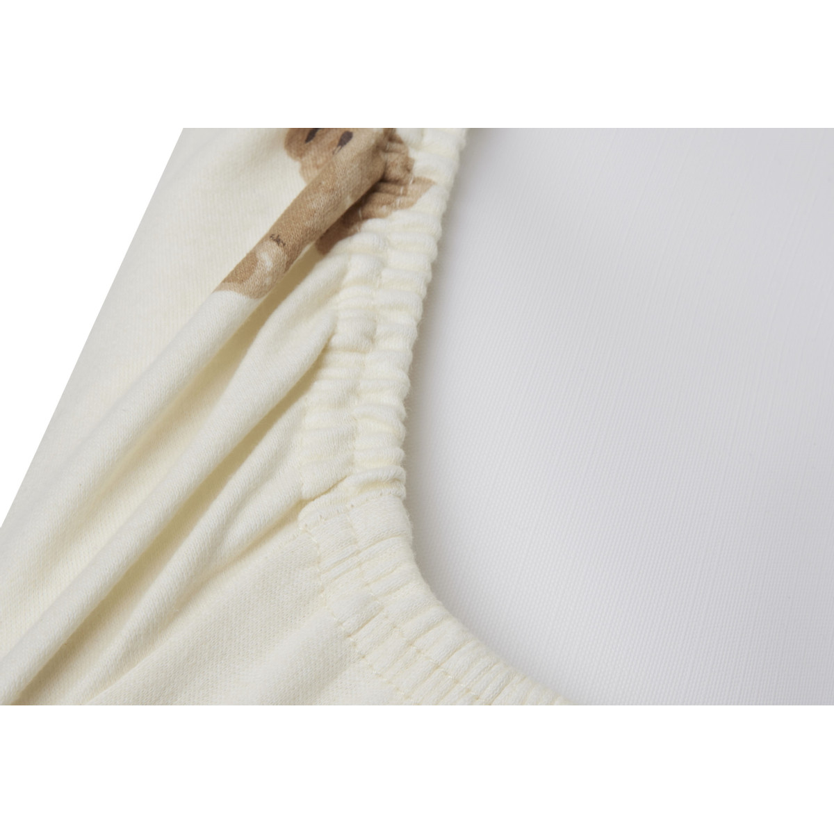 Jollein Jersey Teddy Bear 50 x 70 cm Aankleedkussenhoes