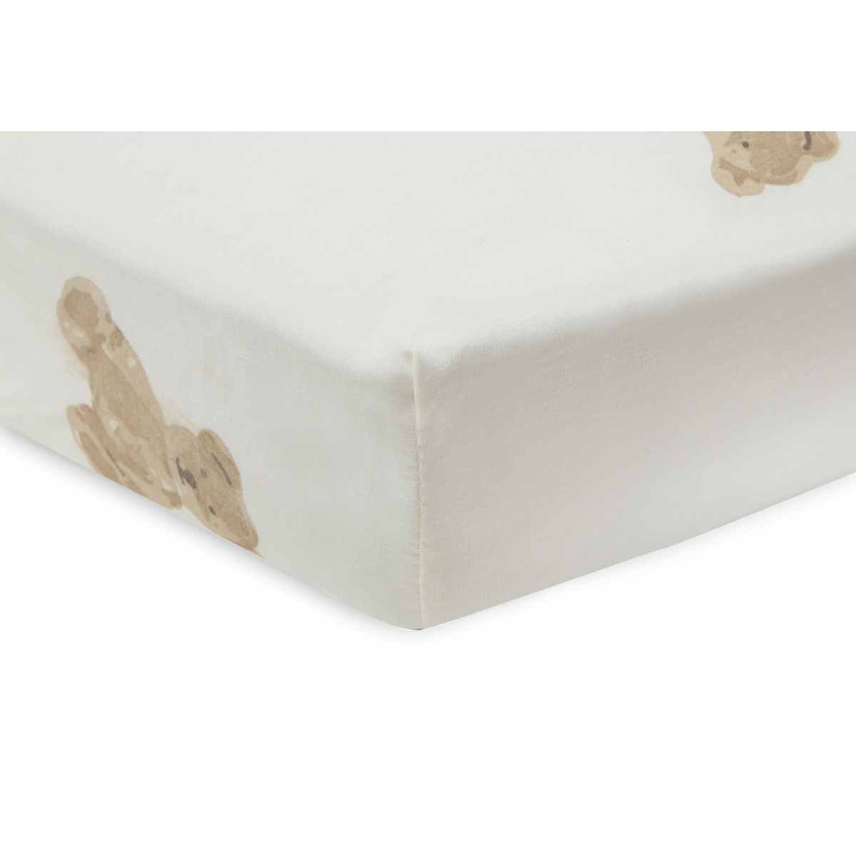 Jollein Jersey Teddy Bear 70 x 140/150 cm Junior Hoeslaken