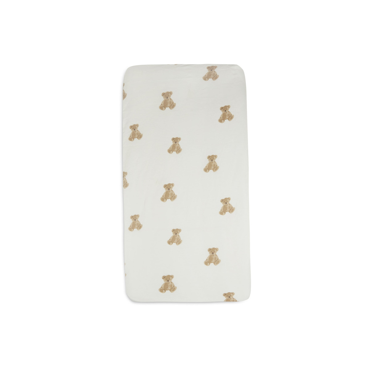 Jollein Jersey Teddy Bear 70 x 140/150 cm Junior Hoeslaken