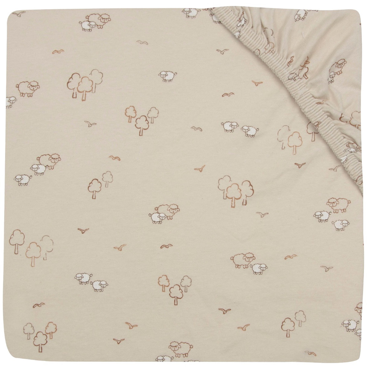 Jollein Jersey Woolly 40 x 80/90 cm Wieg Hoeslaken