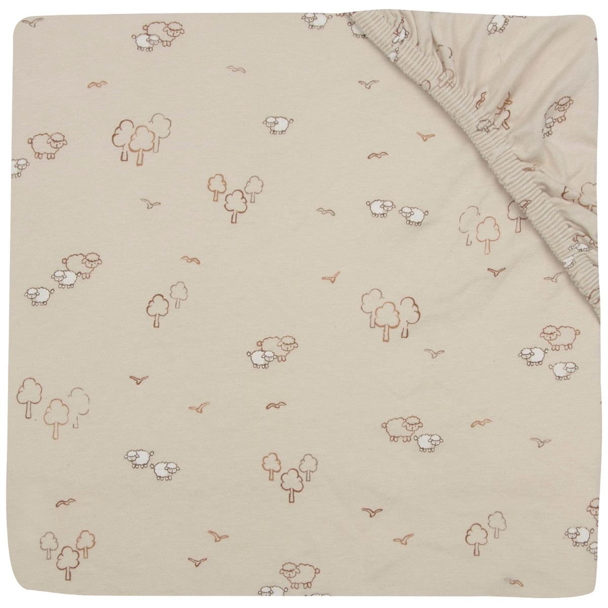 Jollein Jersey Woolly 60 x 120 cm Ledikant Hoeslaken