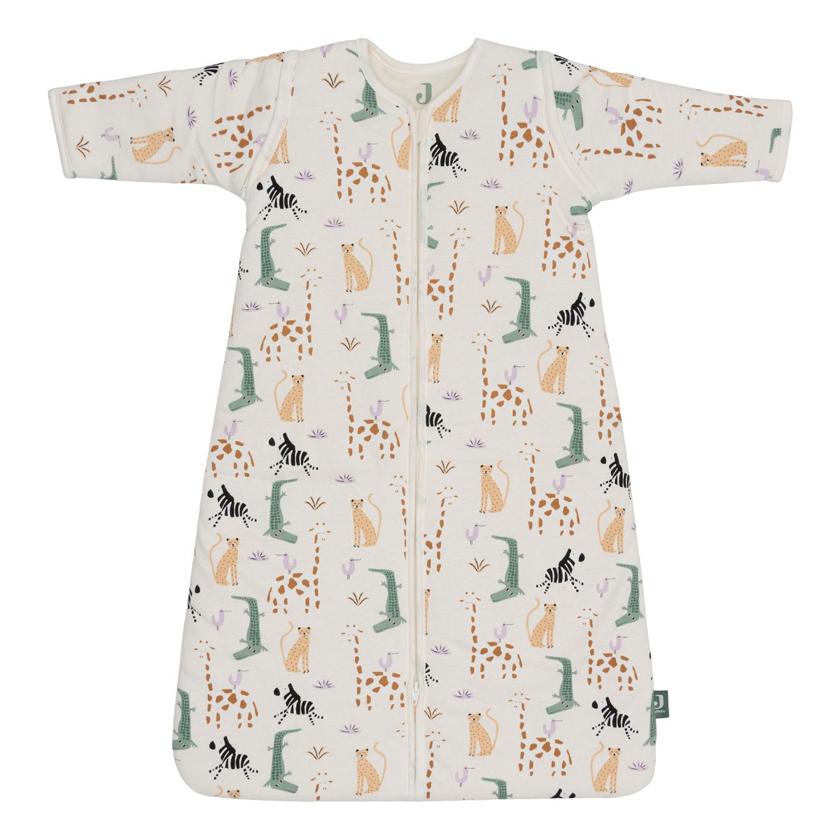 Jollein Jungle Jambo 90 cm Slaapzak met Afritsbare Mouwen