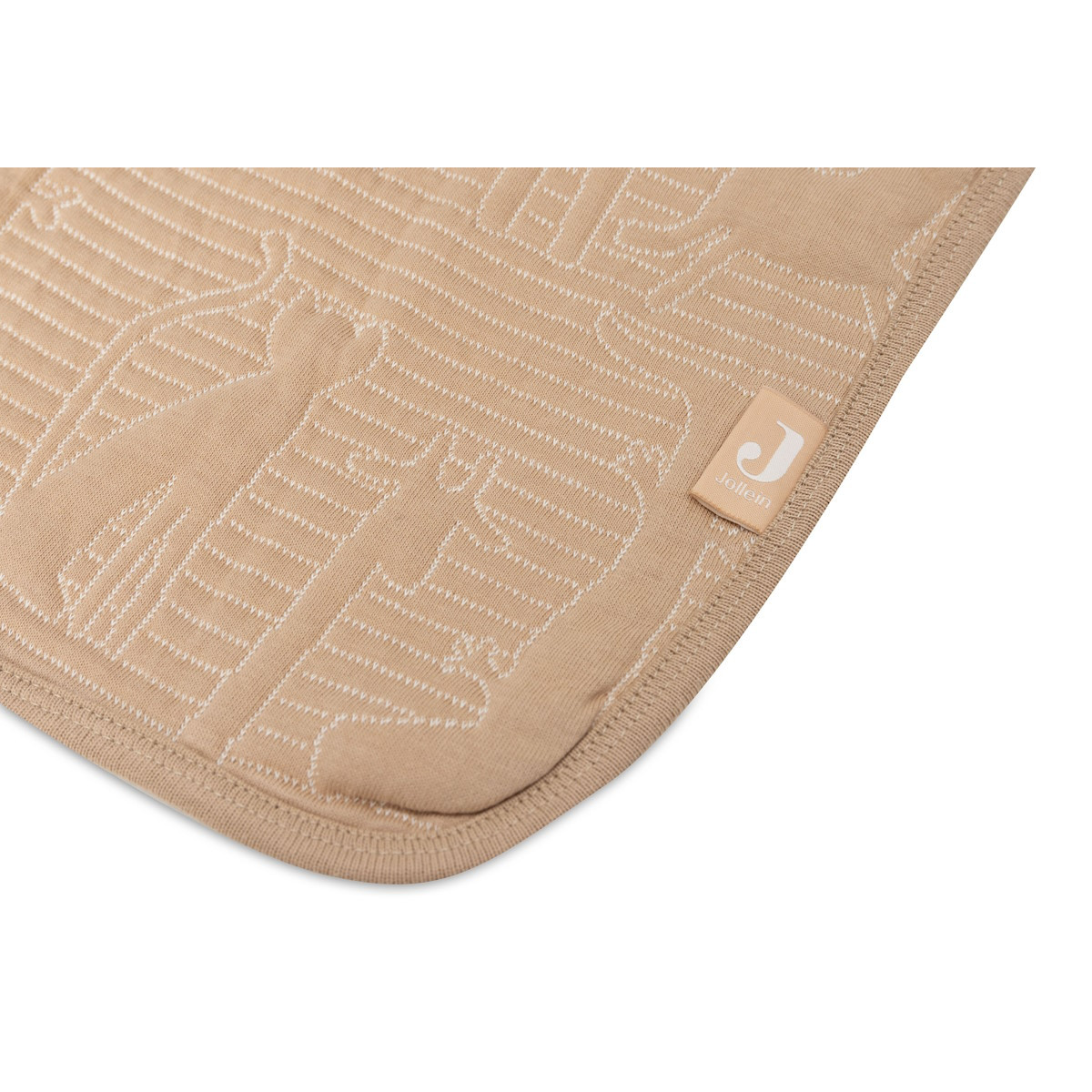 Jollein Jungle Jambo Biscuit / Oatmeal 100x150 cm Ledikantdeken