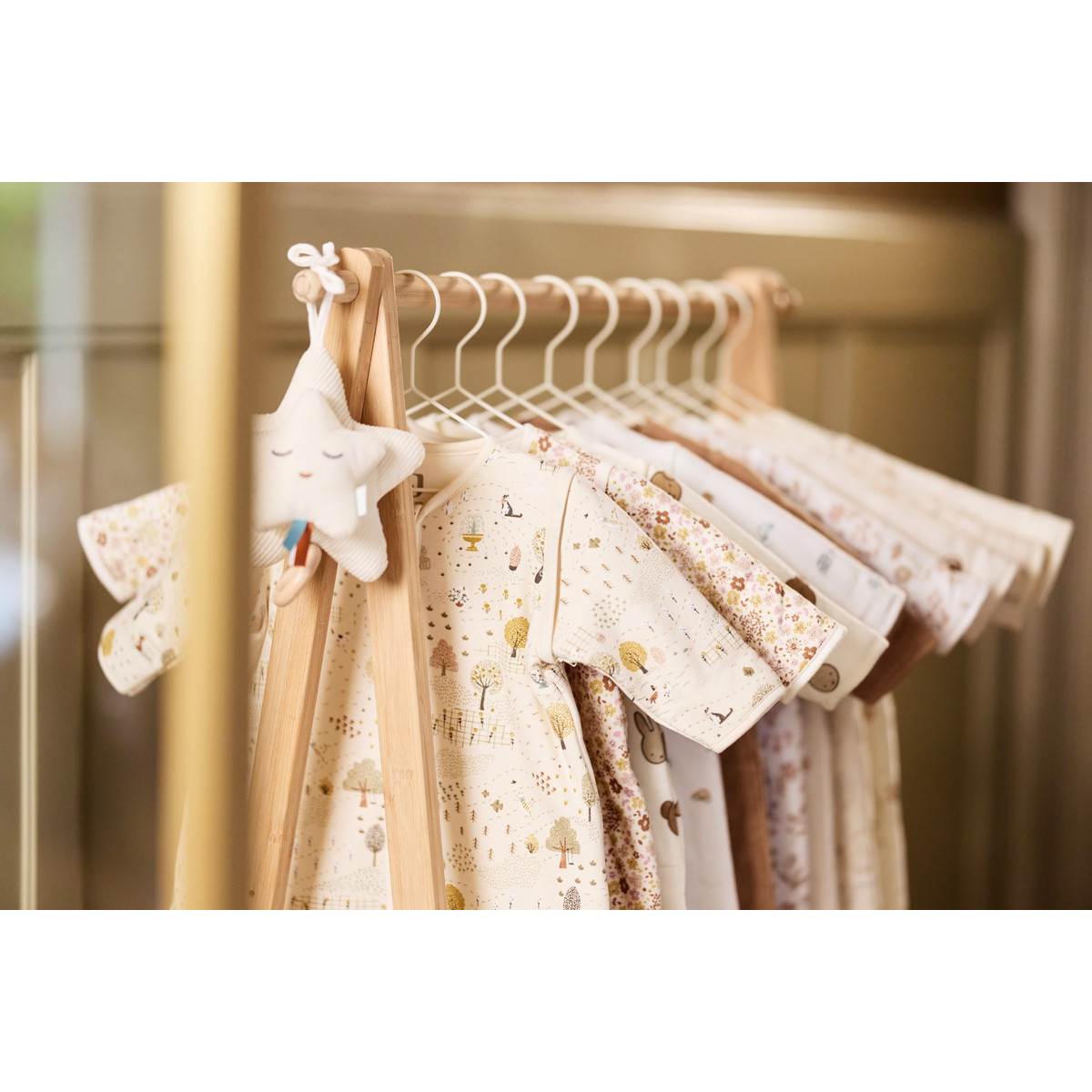 Jollein Leafy Dreams 70 cm Slaapzak met Afritsbare Mouwen