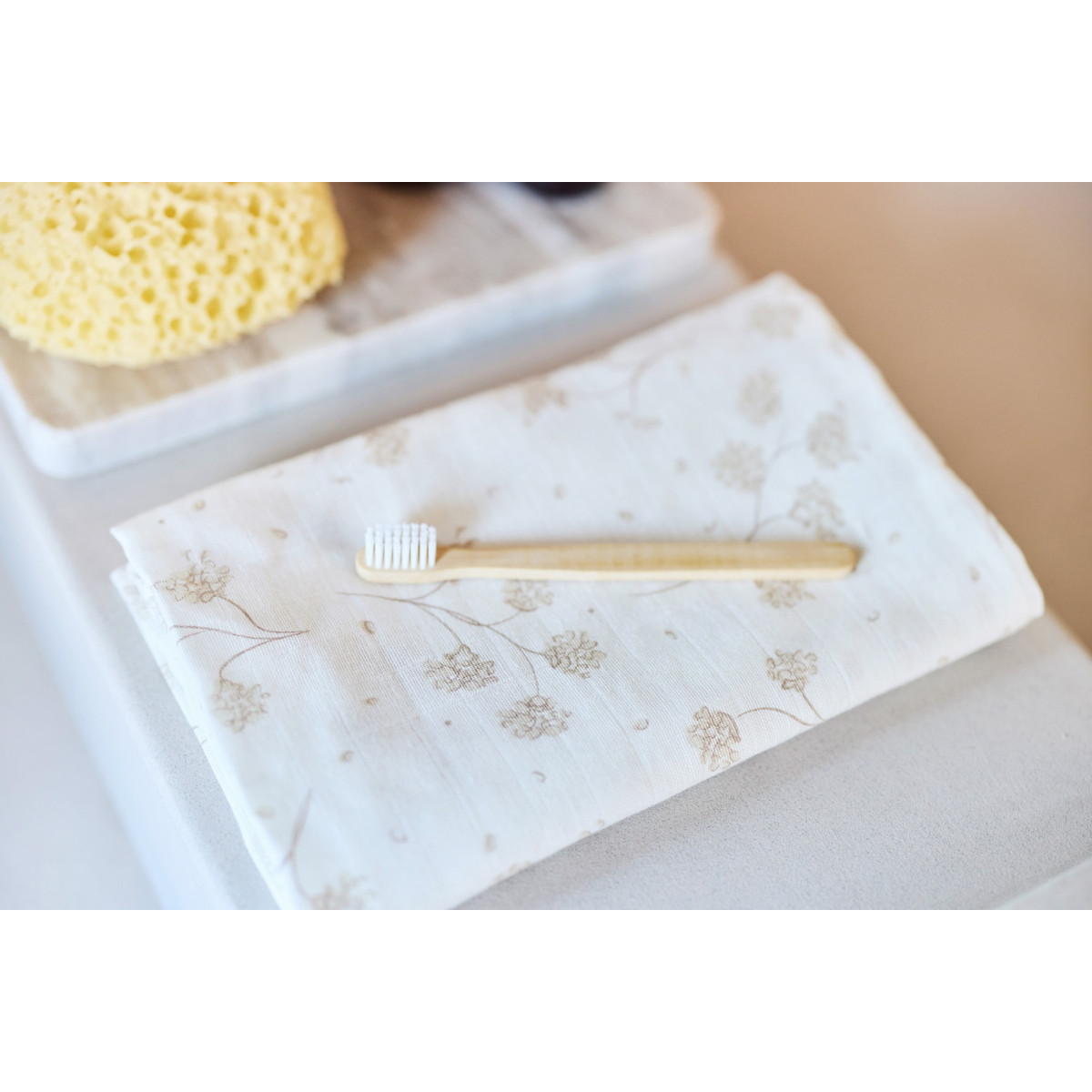 Jollein Leafy Dreams 3 Stuks Hydrofiel Washandjes