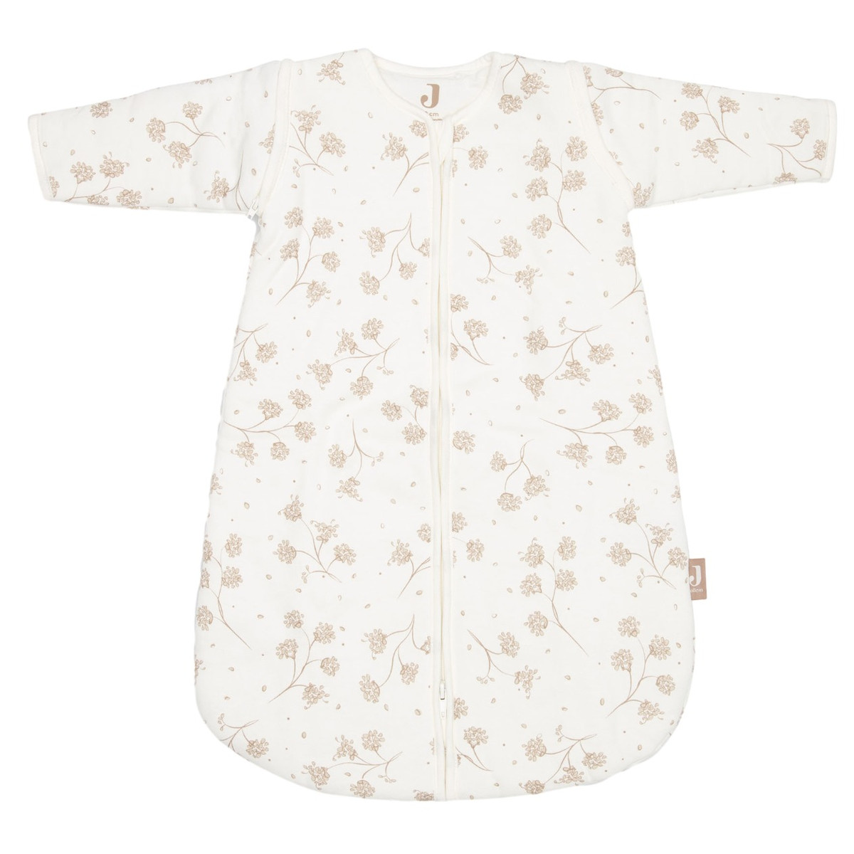 Jollein Leafy Dreams 60 cm Newborn Slaapzak met Afritsbare Mouwen