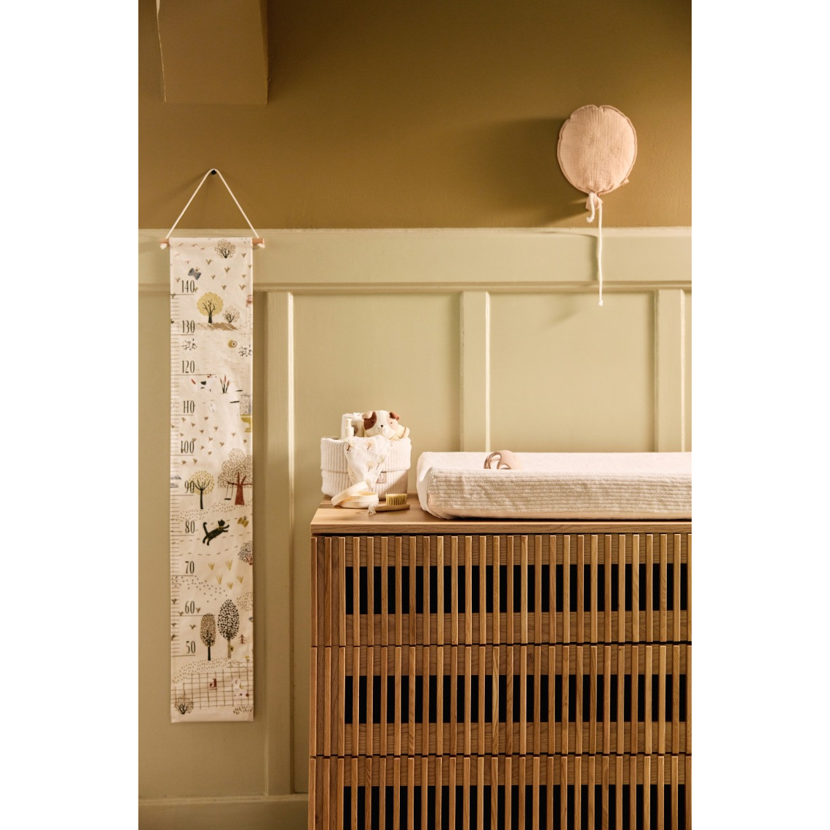 Jollein Oatmeal 50 x 70 cm Badstof Aankleedkussenhoes 2 Stuks