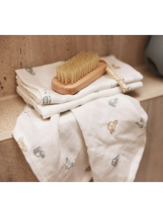 Jollein On The Go 3 Stuks Hydrofiel Washandjes