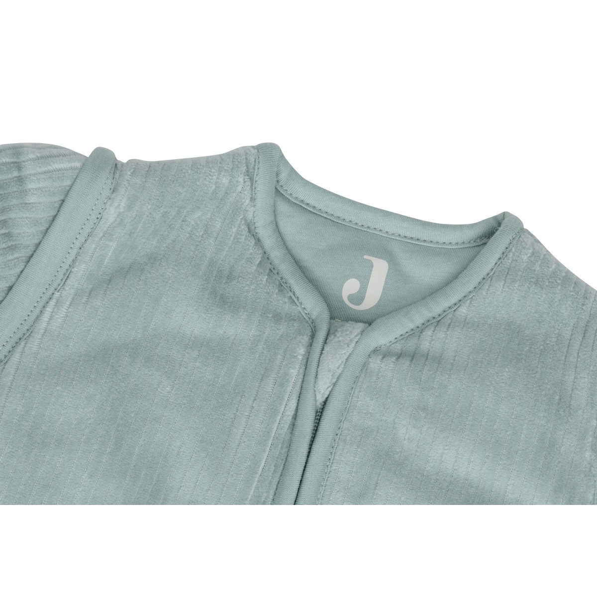 Jollein Rib Sea Green Round 90 cm Slaapzak met Afritsbare Mouwen