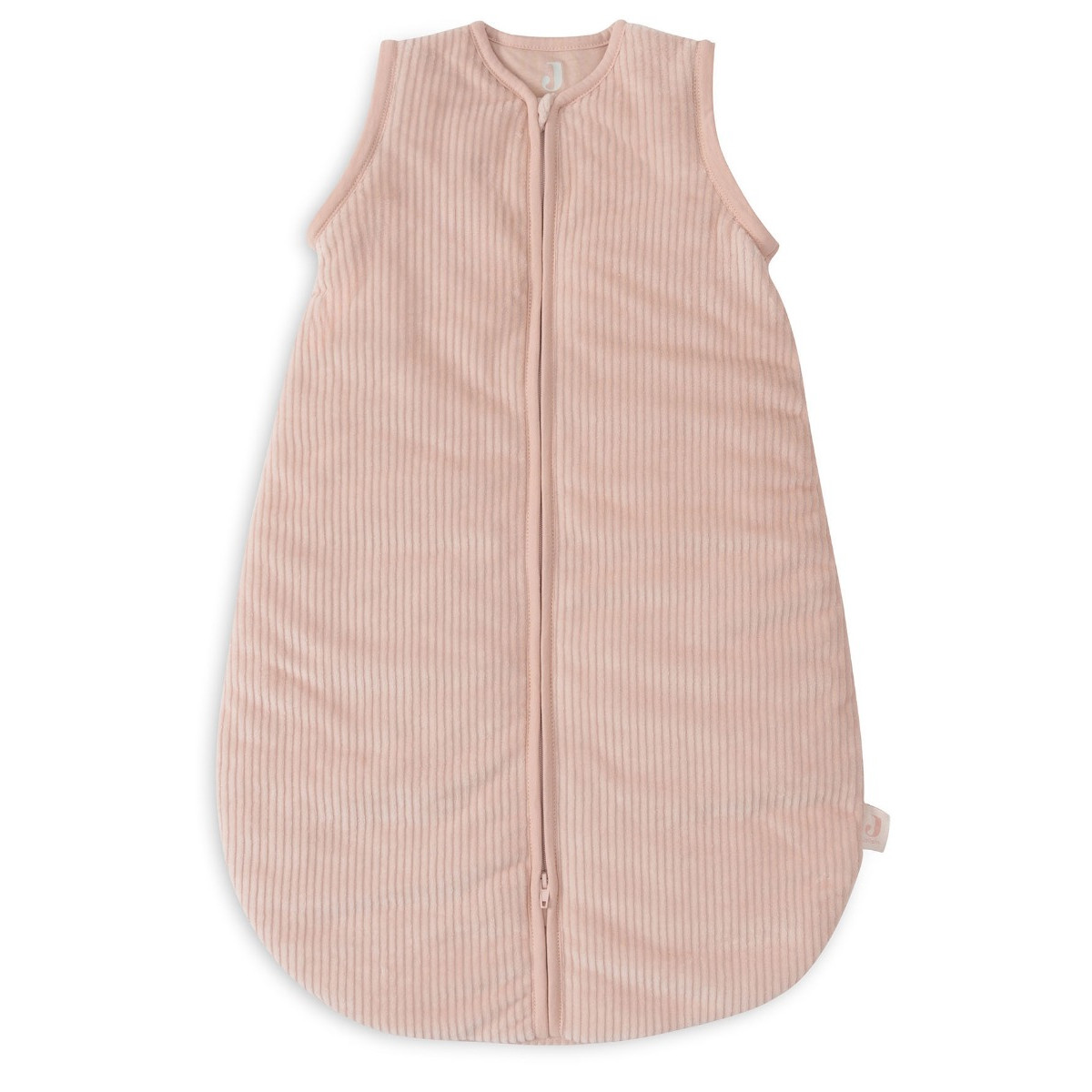 Jollein Rib Wild Rose Round 90 cm Slaapzak met Afritsbare Mouwen