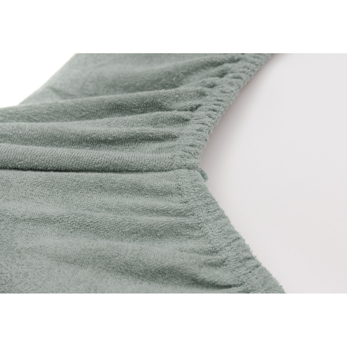 Jollein Sea Green/Ivory 50 x 70 cm Badstof Aankleedkussenhoes 2 Stuks