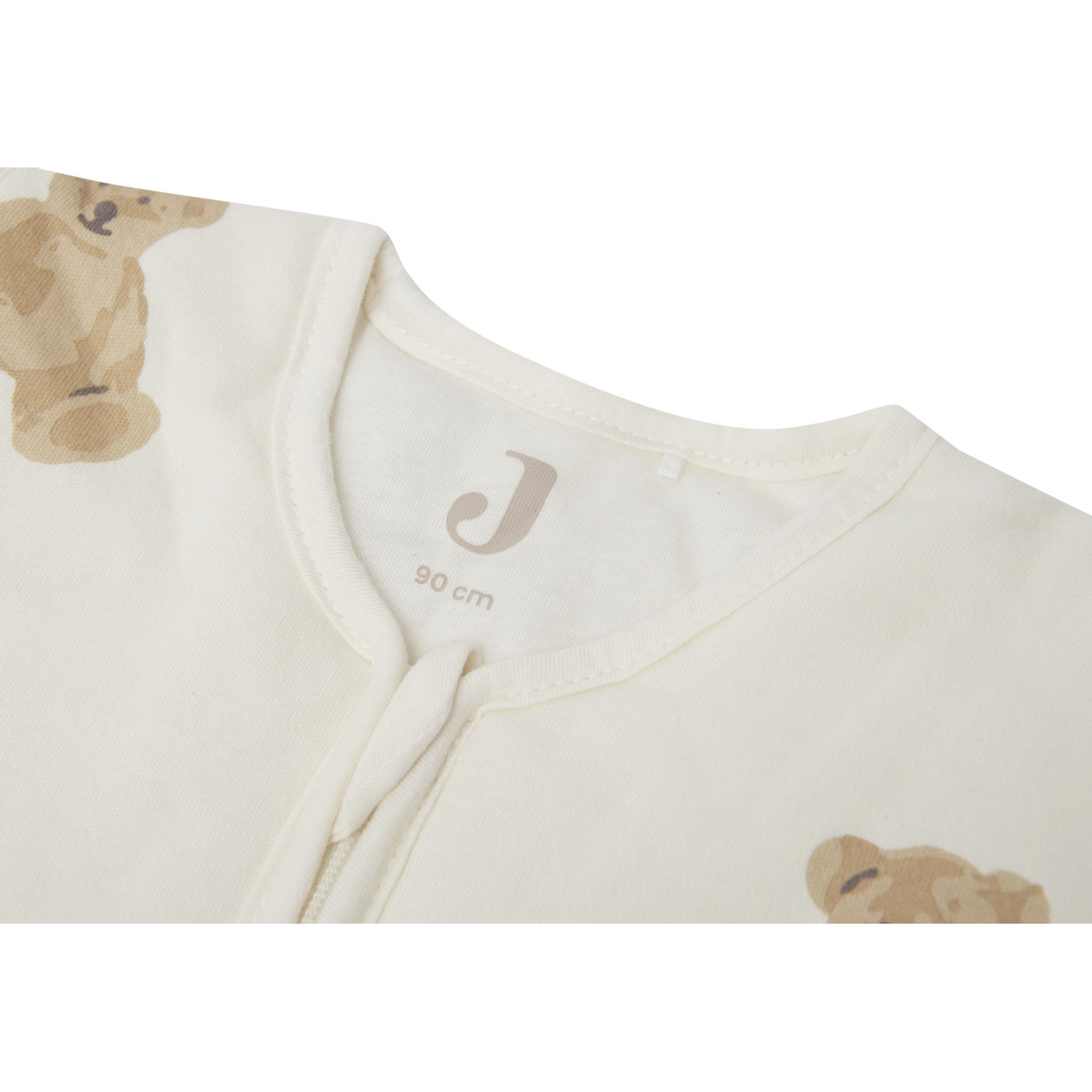 Jollein Teddy Bear 110 cm Slaapzak met Afritsbare Mouwen