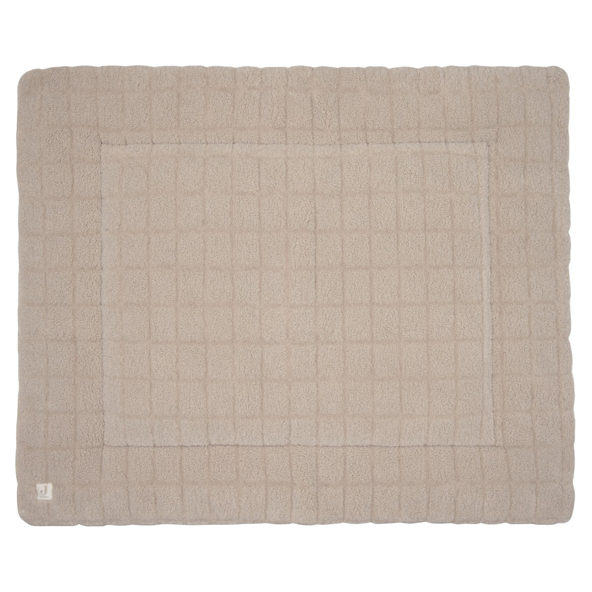 Jollein Teddy Warm Sand 75 x 95 cm Boxkleed