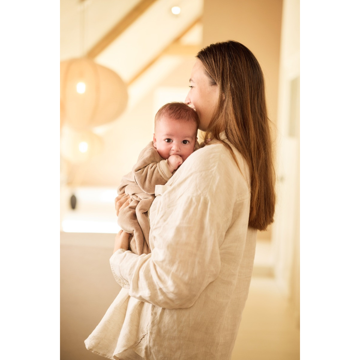 Jollein Velvet Oatmeal 90 cm Mouwloze Slaapzak