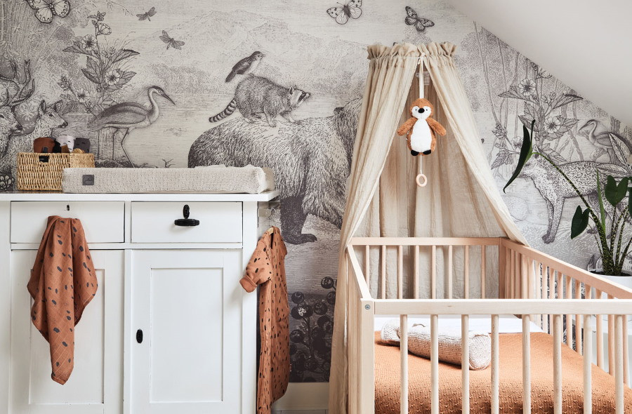 Jollein Vintage Nougat 155 cm Sluier