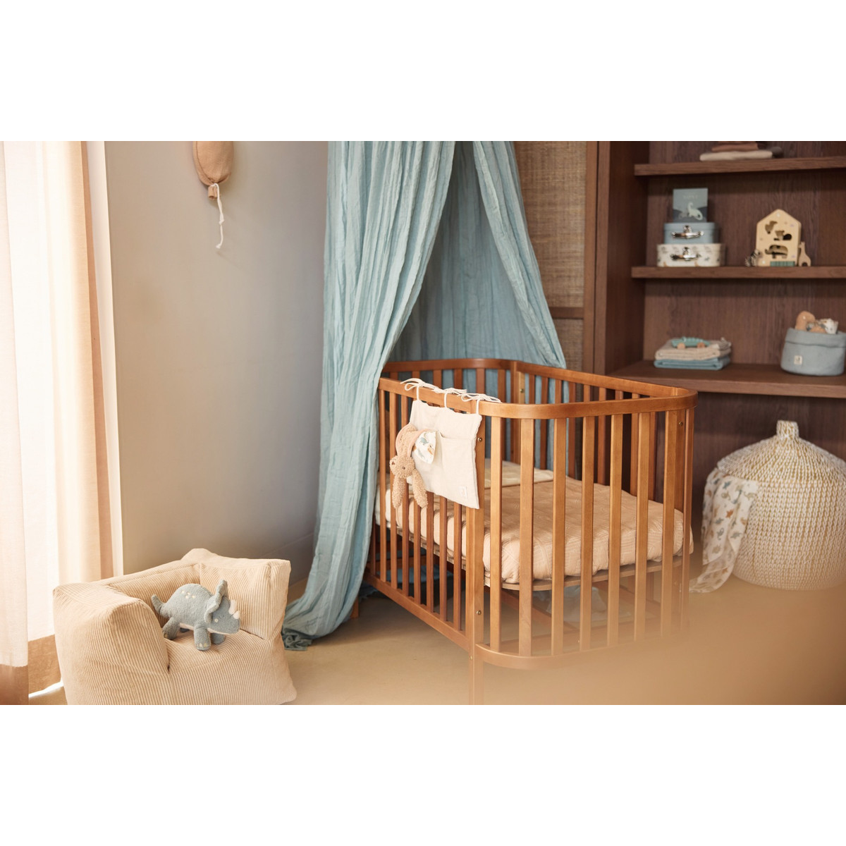 Jollein Vintage Sea Green 155 cm Sluier