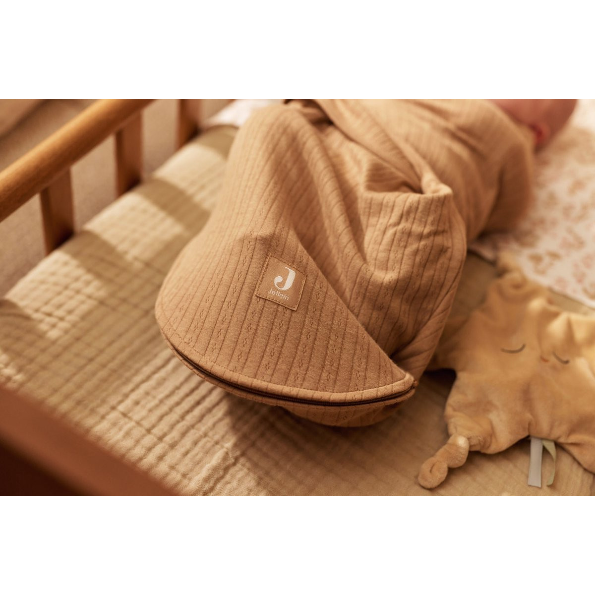 Jollein Wrapper Ajour Biscuit Inbakerdoek 0-3 mnd