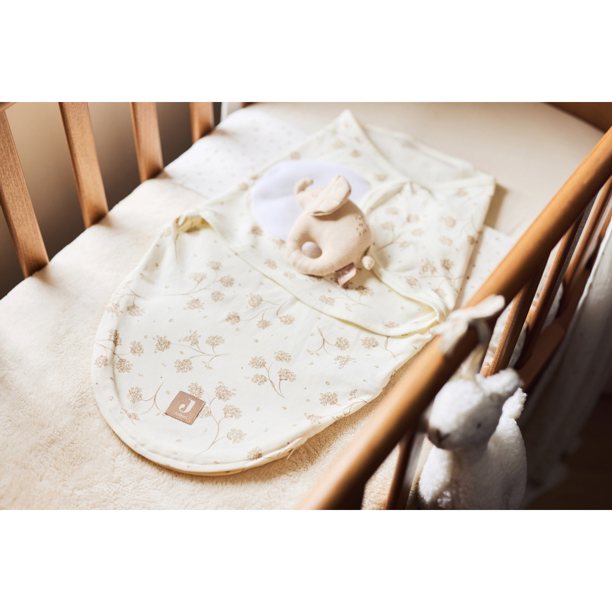 Jollein Wrapper Leafy Dreams Inbakerdoek 0-3 mnd