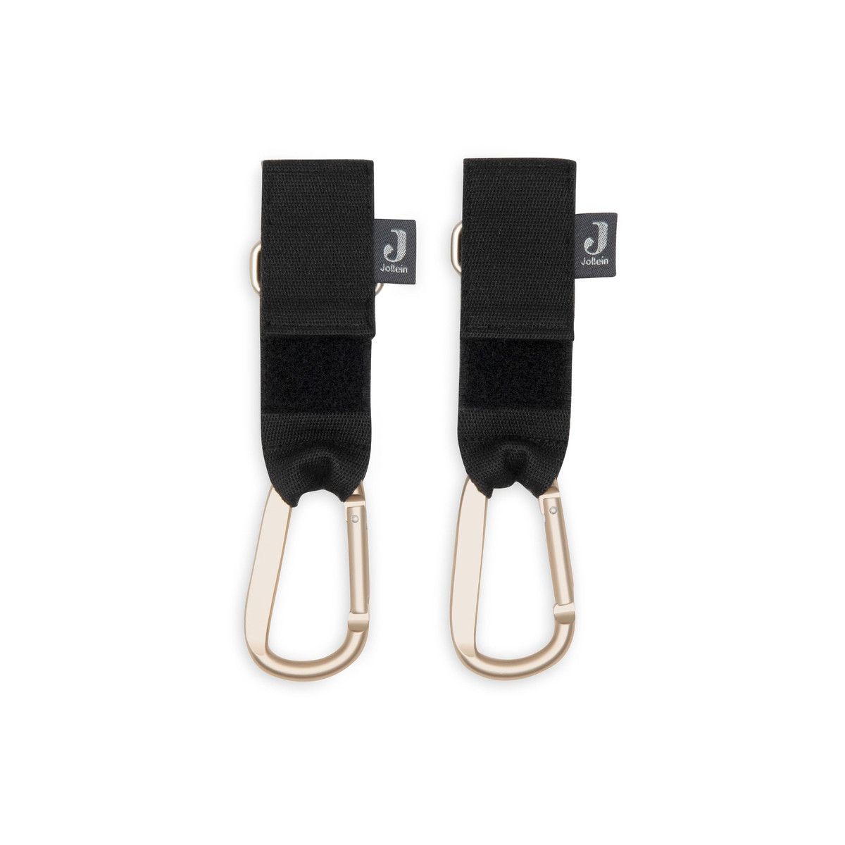 Jollein Zwart Tassenhaak voor Kinderwagen