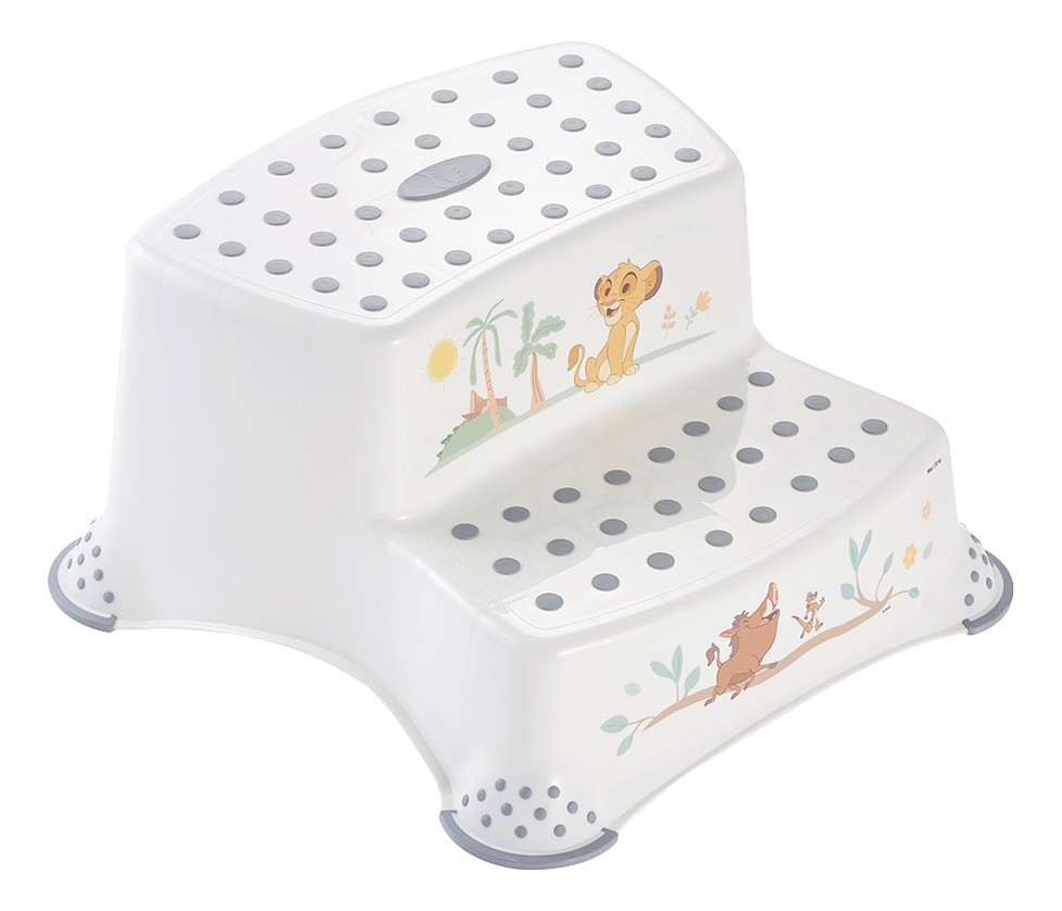 Keeeper Lion King Wit 2 Treden Opstapje