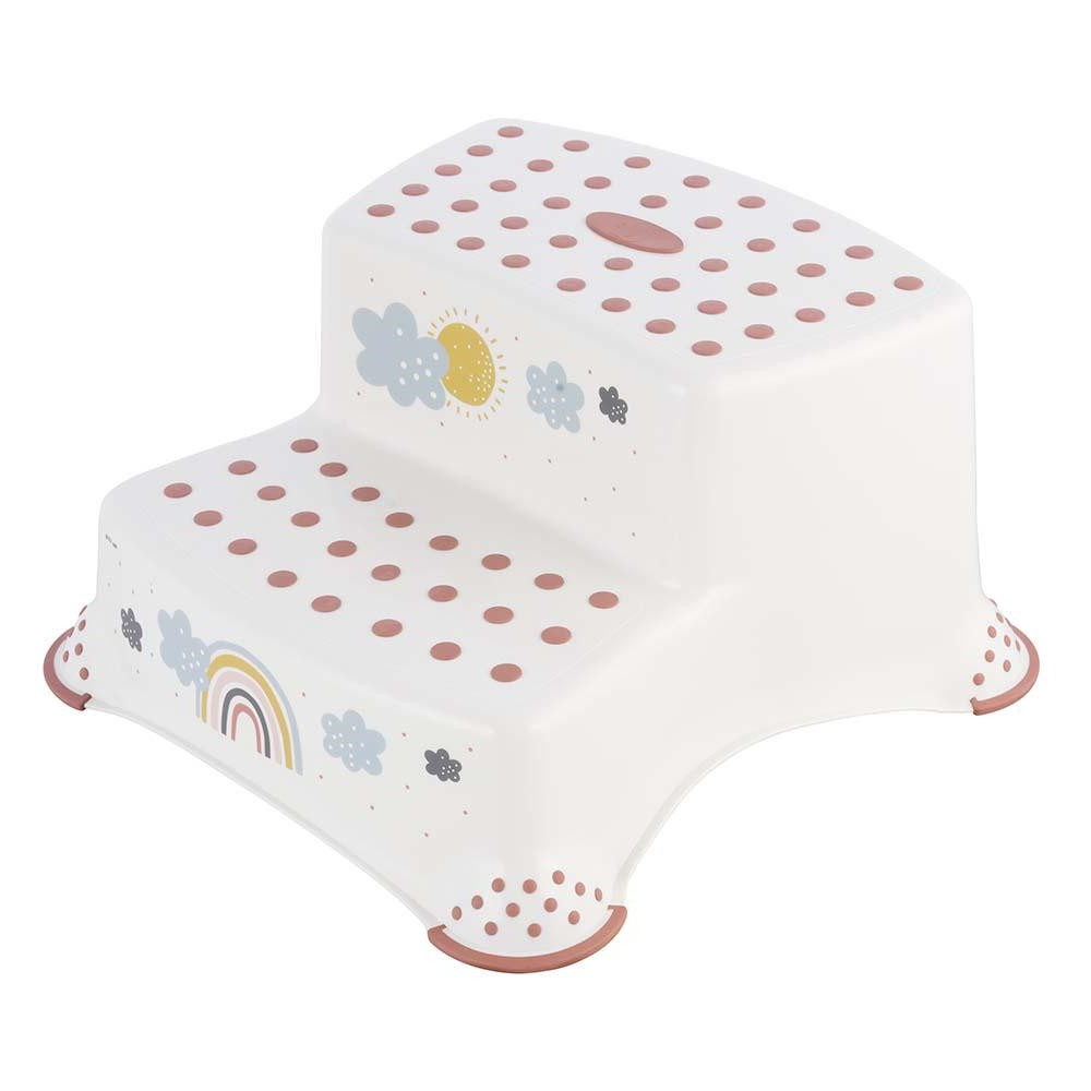 Keeeper Rainbow Wit 2 Treden Opstapje