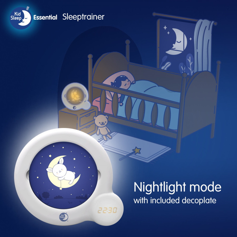 KidSleep Classic Essential Wit LED Slaaptrainer en Kinderwekker