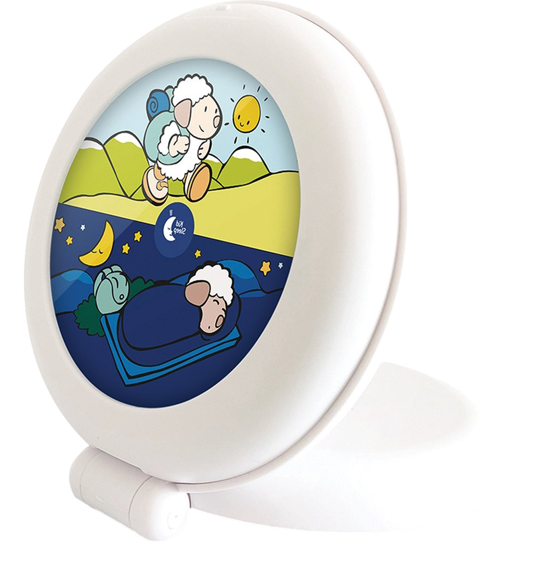 Kidsleep Globetrotter White Slaaptrainer en Kinderwekker