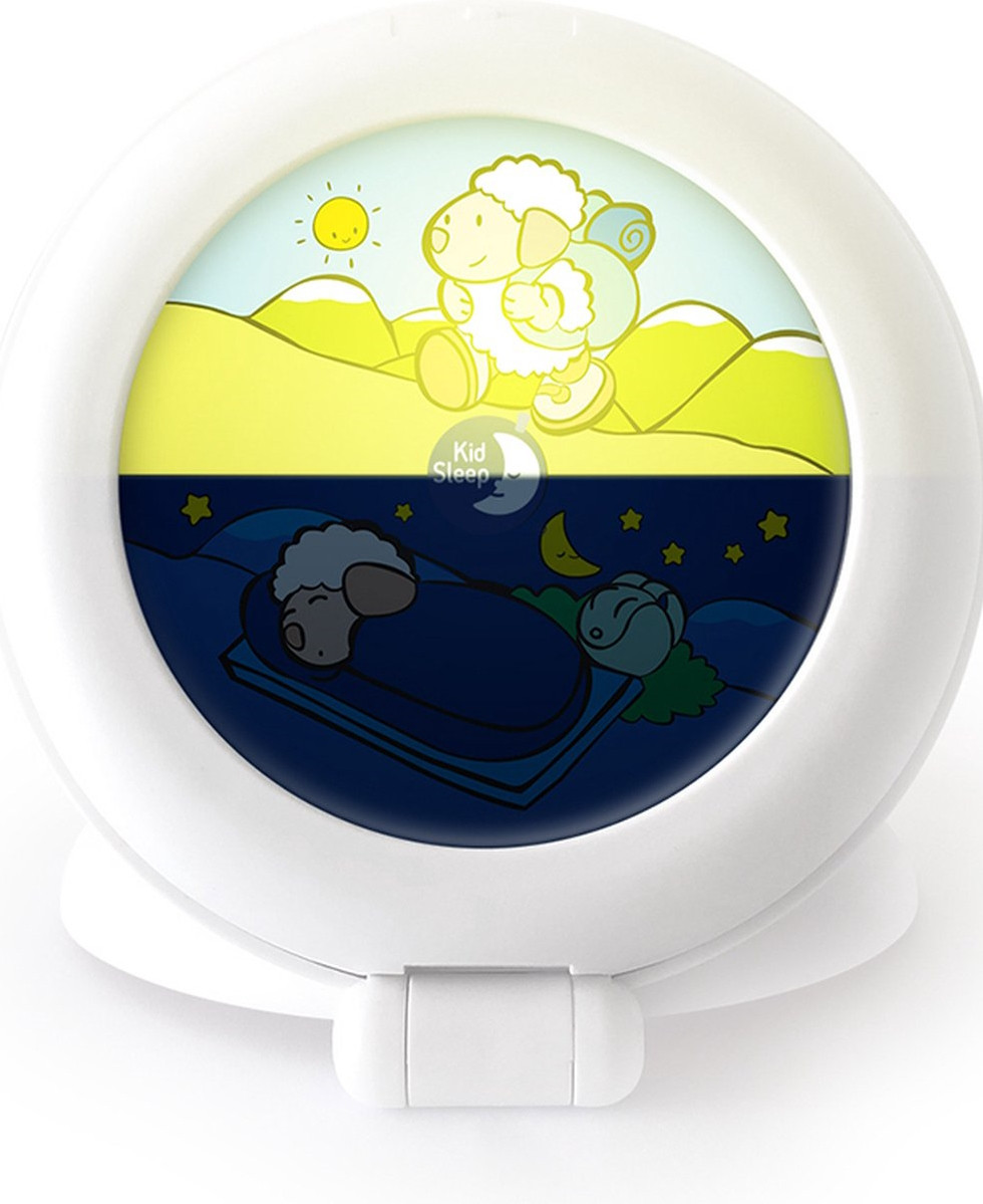 Kidsleep Globetrotter White Slaaptrainer en Kinderwekker