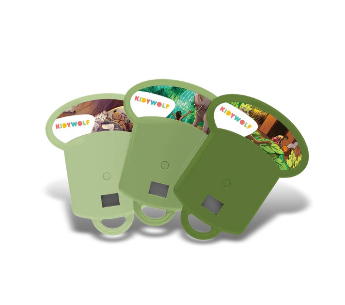 Kidywolf Jungle Book Verhalen Uitbreiding voor Kidyslide Projector