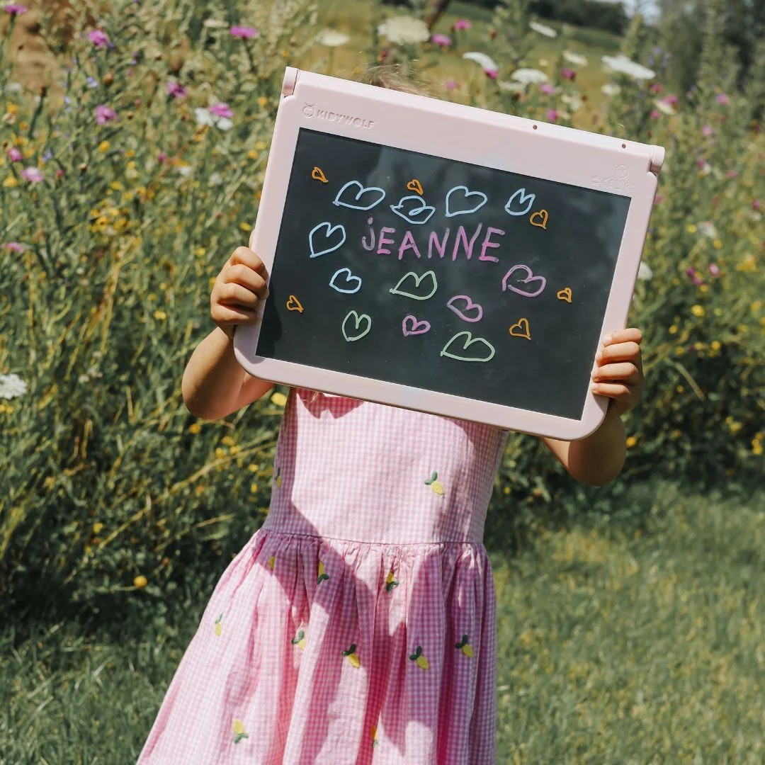 Kidywolf Kidydraw-Pro Pink 2-in-1 Teken Tablet