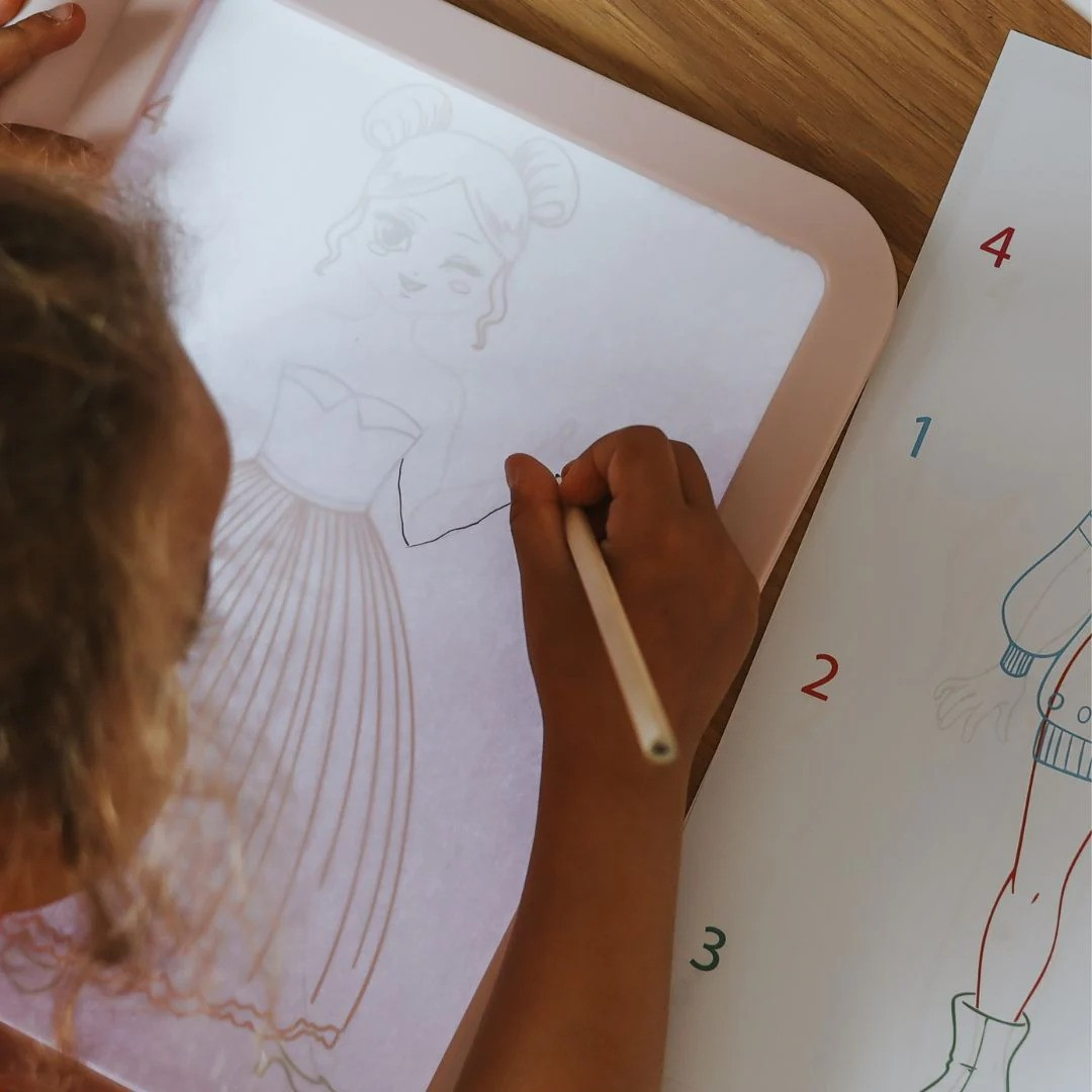 Kidywolf Kidydraw-Pro Pink 2-in-1 Teken Tablet