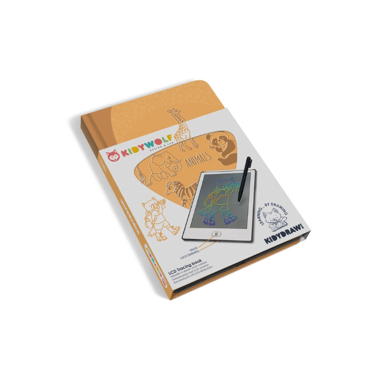 Kidywolf Kidydraw Animals Mini Tekentablet