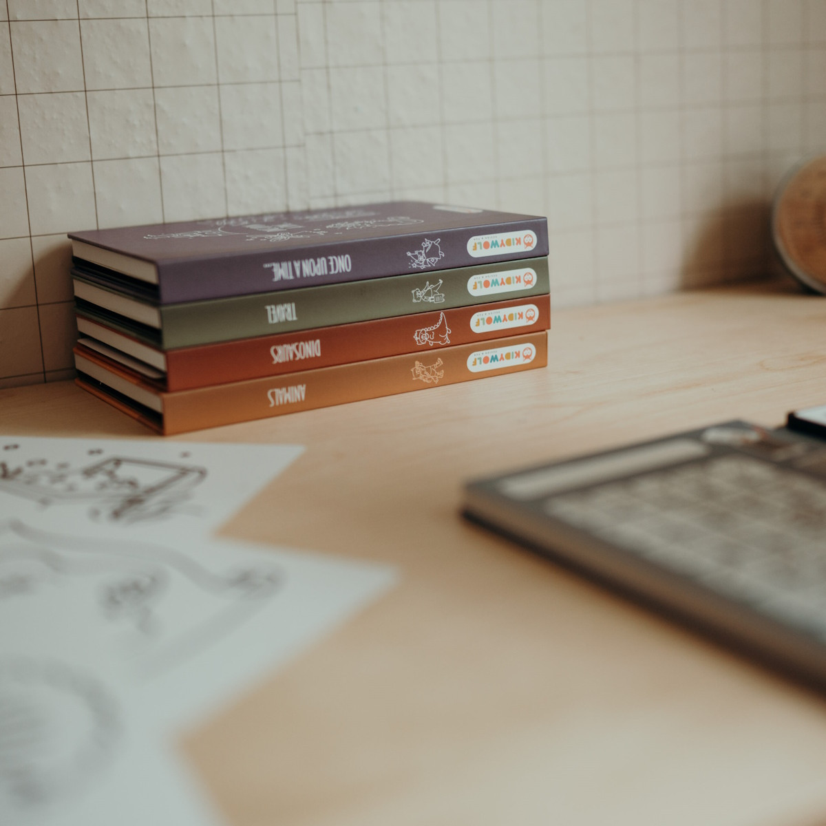 Kidywolf Kidydraw Dinosaurus Mini Tekentablet