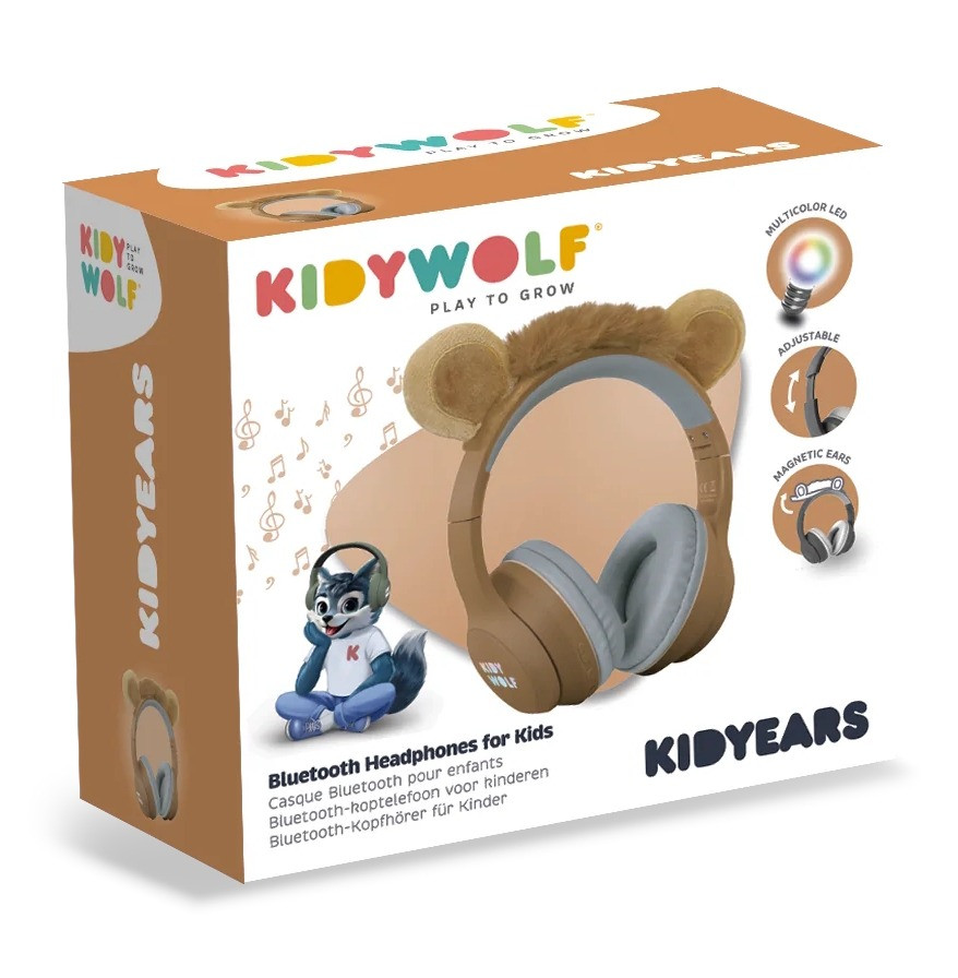 Kidywolf Kidyears Lion Bluetooth Koptelefoon