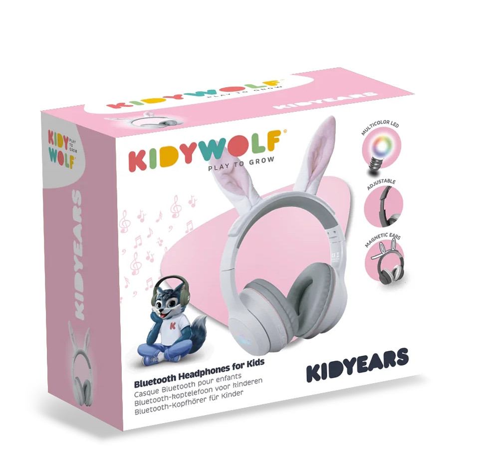 Kidywolf Kidyears Rabbit Bluetooth Koptelefoon