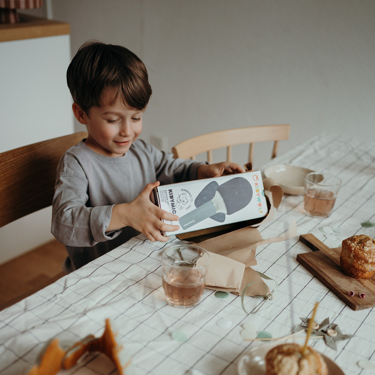 Kidywolf Kidymic Blue Bluetooth LED Microfoon