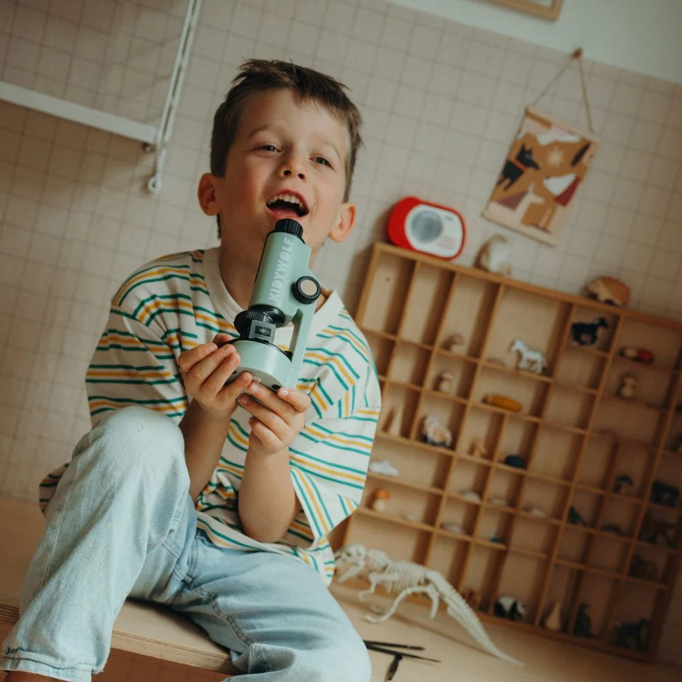 Kidywolf KidyMicroscope Groen Draagbare Kinder Microscoop