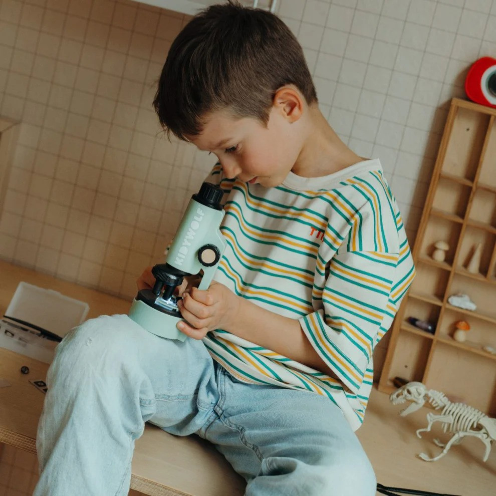 Kidywolf KidyMicroscope Groen Draagbare Kinder Microscoop